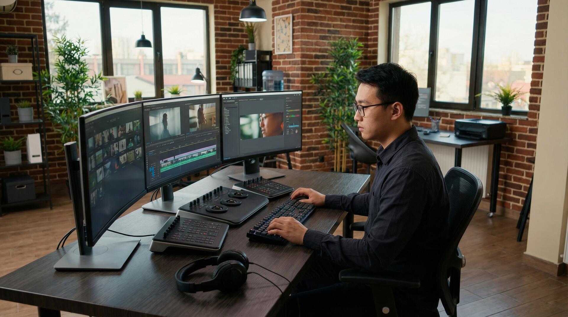 偷拍泄密视频剪辑师